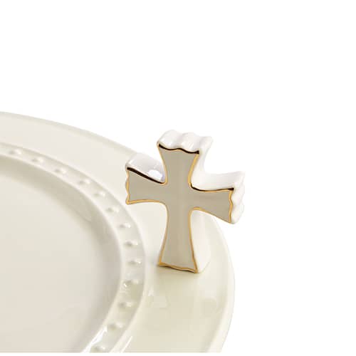 A176 Nora Fleming Cross (white)