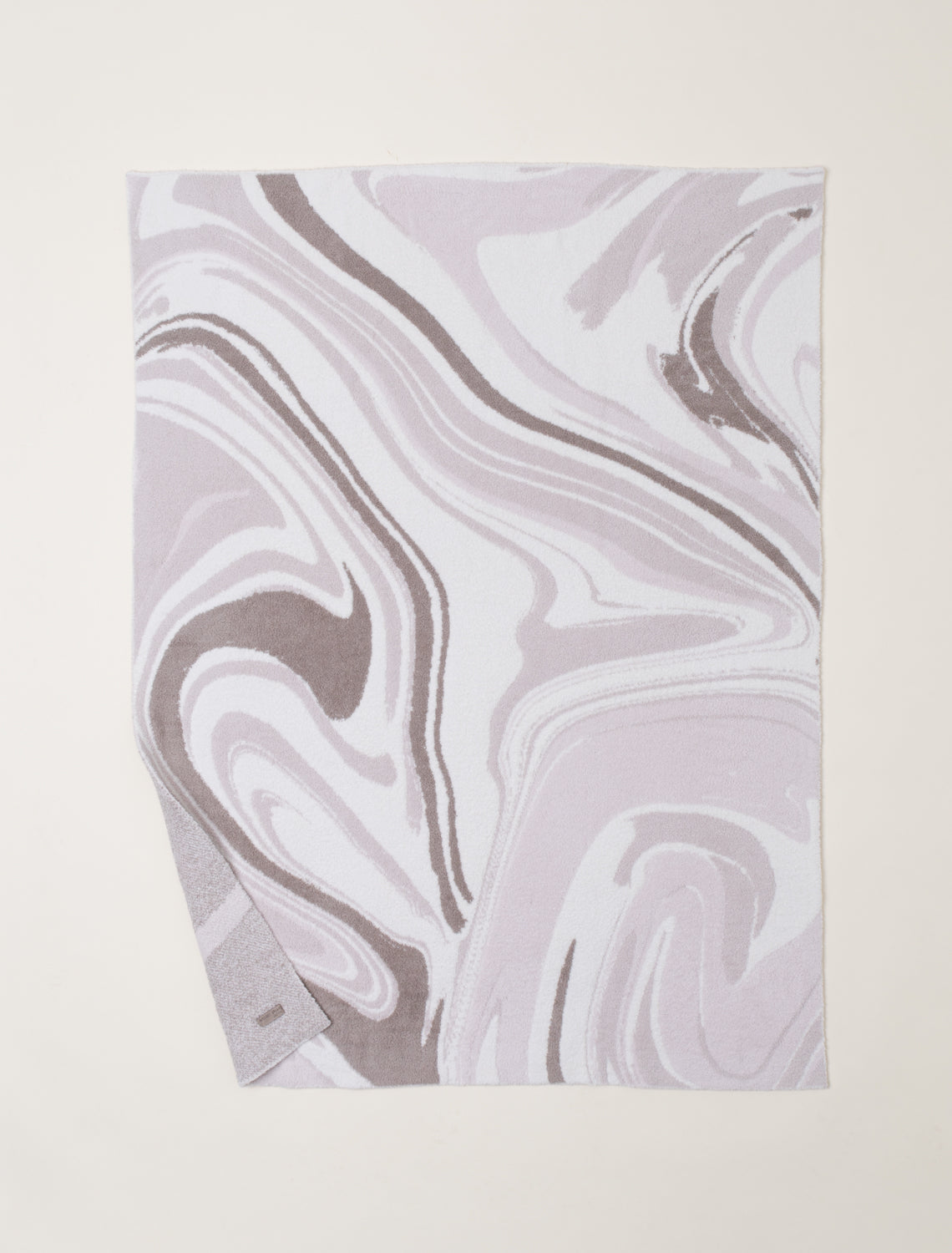 Barefoot Dreams CozyChic® Marbled Blanket-Sand Multi