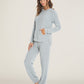 Barefoot Dreams CozyChic Ultra Lite® Pullover Hoodie-Blue Water