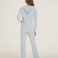 Barefoot Dreams CozyChic Ultra Lite® Pullover Hoodie-Blue Water