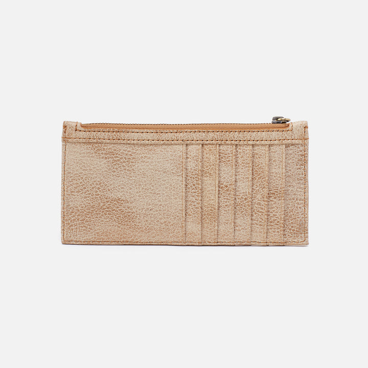 Hobo Bags "Carte" Card Case-Gold Leaf