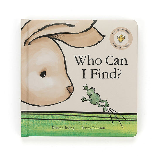 Jellycat "Who Can I Find?" Book