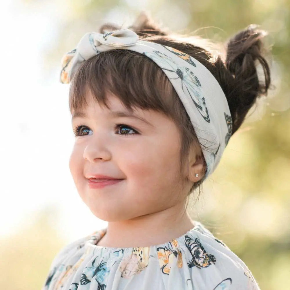 Milkbarn Kids "Butterfly" Bamboo Knotted Headband