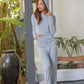 Barefoot Dreams CozyChic Ultra Lite® Pullover Hoodie-Blue Water