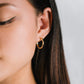 Lovers Tempo “Bea” 20mm Hoop Earrings-Gold