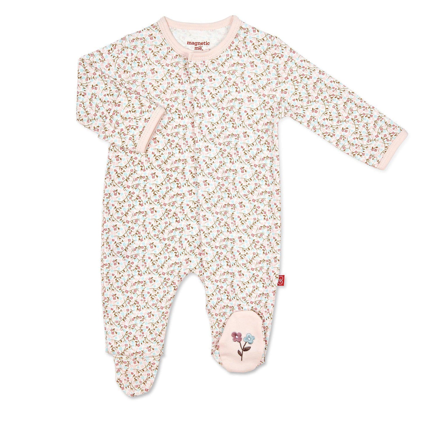 Magnetic Me "Bedford Floral" Footie