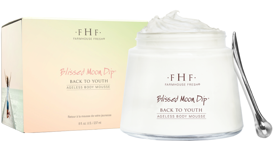 Farmhouse Fresh Moon Dip® Back To Youth Ageless Body Mousse