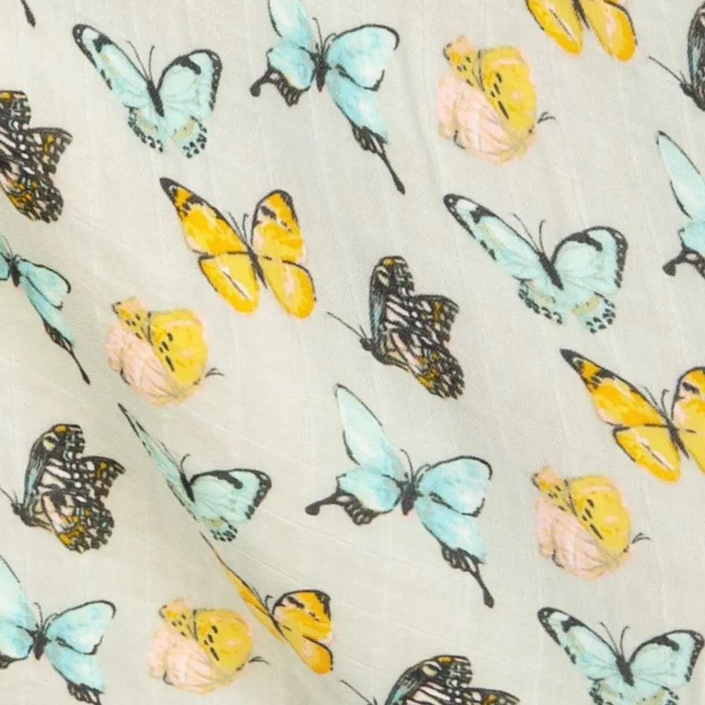 Milkbarn "Butterfly" Big Lovey Three-Layer Muslin Blanket