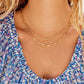 Gorjana Parker Mini Necklace-Gold