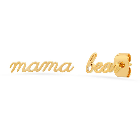 Tai Jewels Mama Bear Mismatched Studs