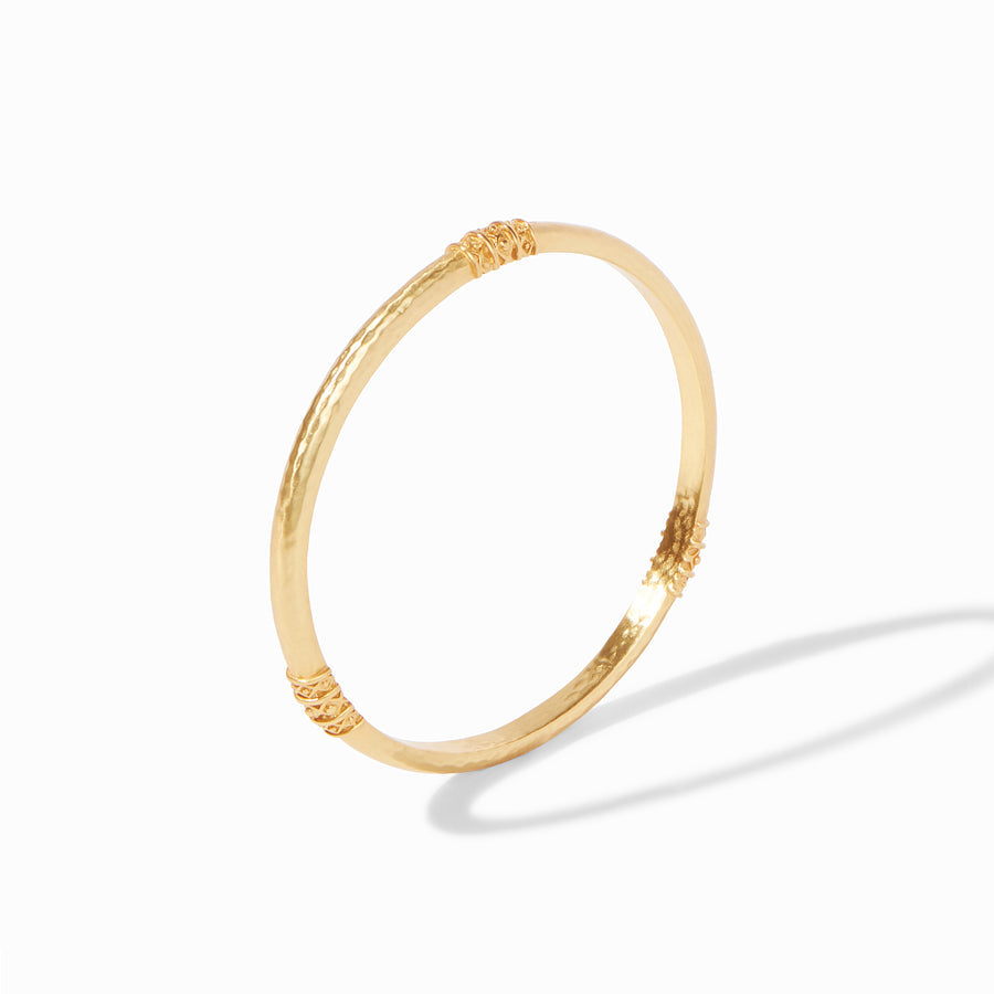 Julie Vos “Catalina” Bangle- Gold/Small