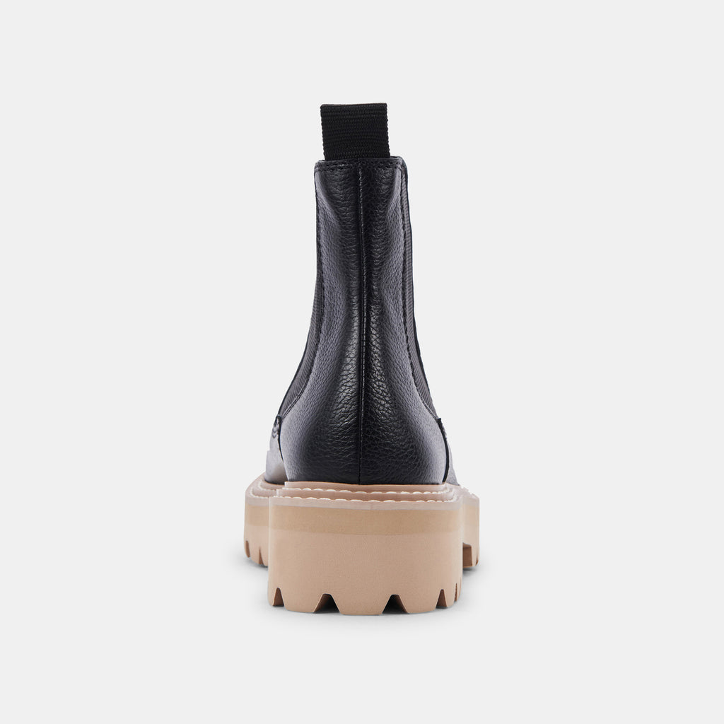 Dolce Vita "Moana H2o" Boots-Onyx Leather