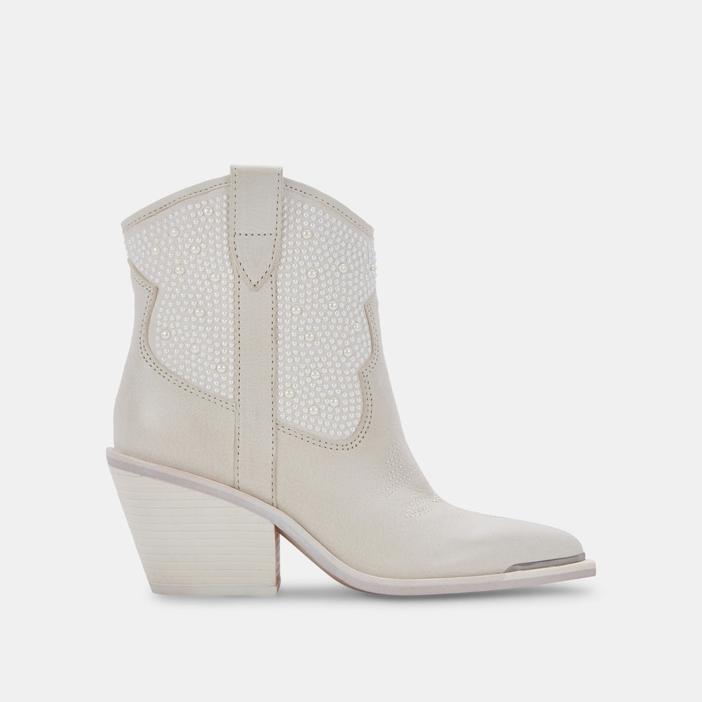 Dolce Vita “Nashe” Ivory Pearl Boots
