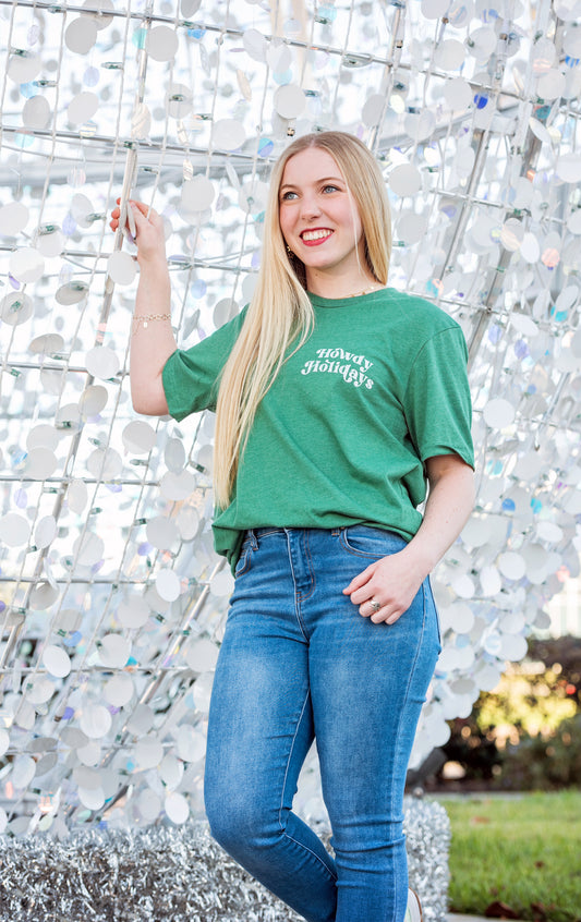 “Howdy Holidays” Christmas Tee