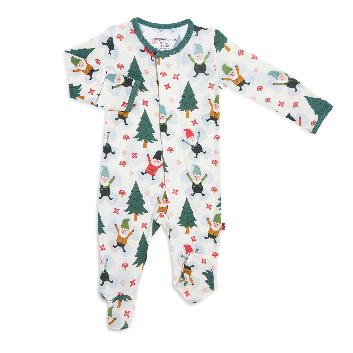 Magnetic Me “Gnome For The Holidays” Footie