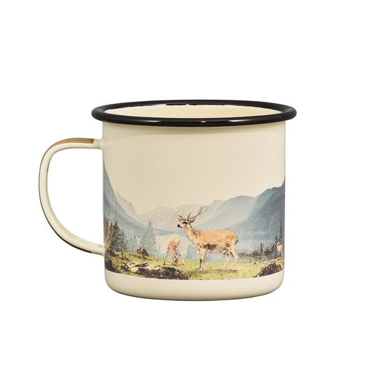 Gentlemen's Hardware Great Outdoors "Deer" Enamel Mug