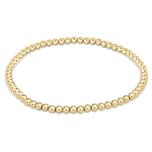 Enewton Extends "Classic" 3mm Bead Bracelet-Gold