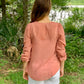 The Ava Blouse - Available in Mauve or Ivory