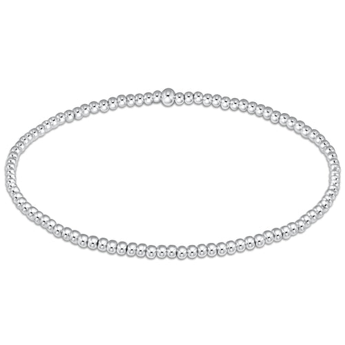 Enewton “Classic” Sterling 2mm Bead Bracelet