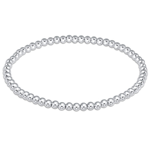 Enewton “Classic” Sterling 3mm Bead Bracelet