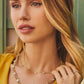 Kendra Scott Cailin Crystal Chain Necklace-Gold or Silver