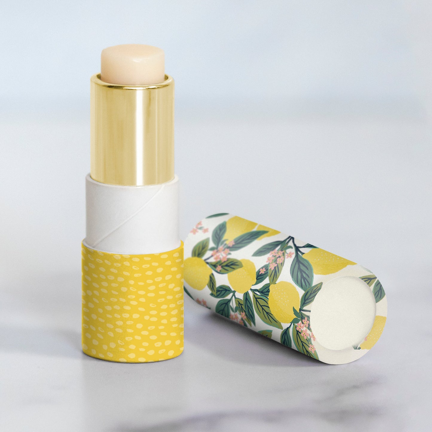 Studio Oh! "Lemon Tree" Lip Balm & Hand Lotion Set