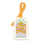 Studio Oh! "Good Vibrations" Slide-Out Luggage Tag