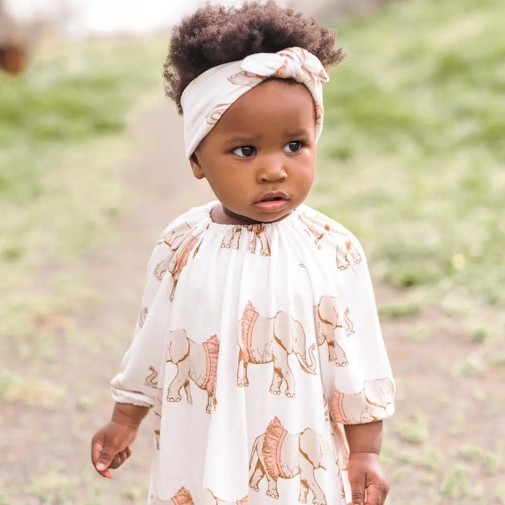 Milkbarn Kids "Butterfly" Bamboo Knotted Headband