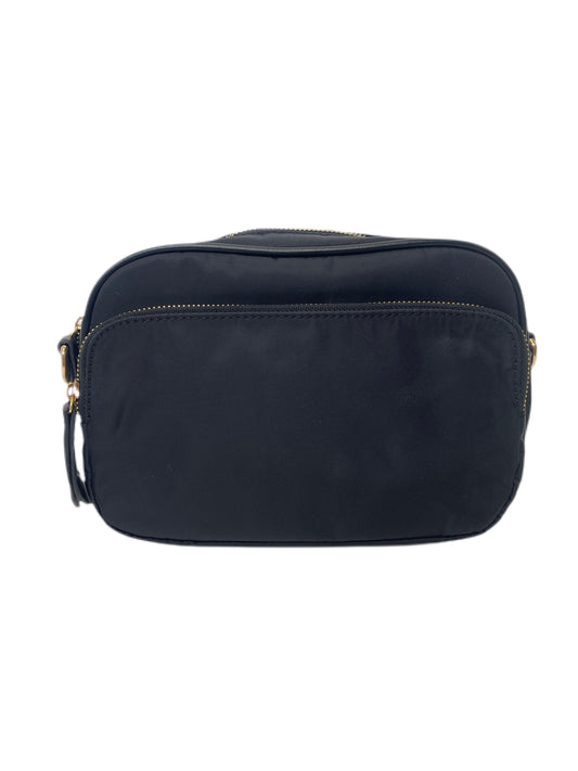 Ahdorned "Natalia" Small Nylon Messenger- Black