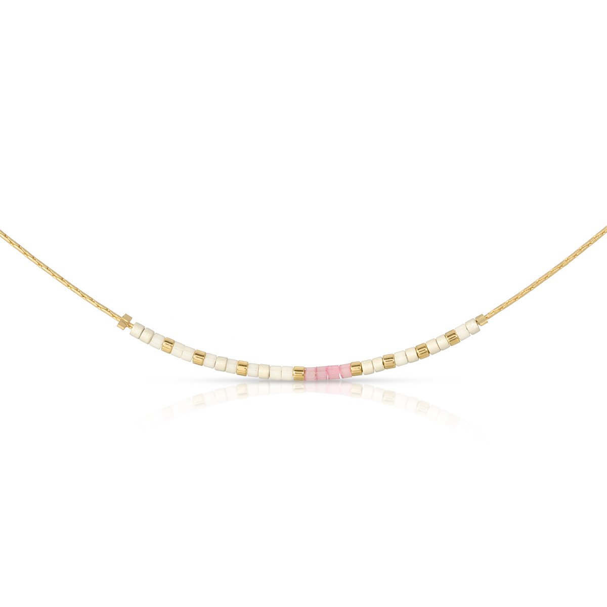 Dot & Dash Design- “Girl Mama” Morse Code Necklace