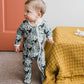 Milkbarn "Valais Sheep" Bamboo Zipper Footed Romper
