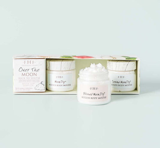 Farmhouse Fresh Over The Moon – Moon Dip® Body Mousse Sampler