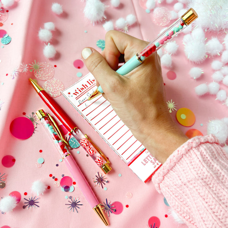 Packed Party "Letters to Santa" Confetti Pen Set