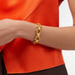 Julie Vos “Palermo” Demi Link Bracelet-Gold