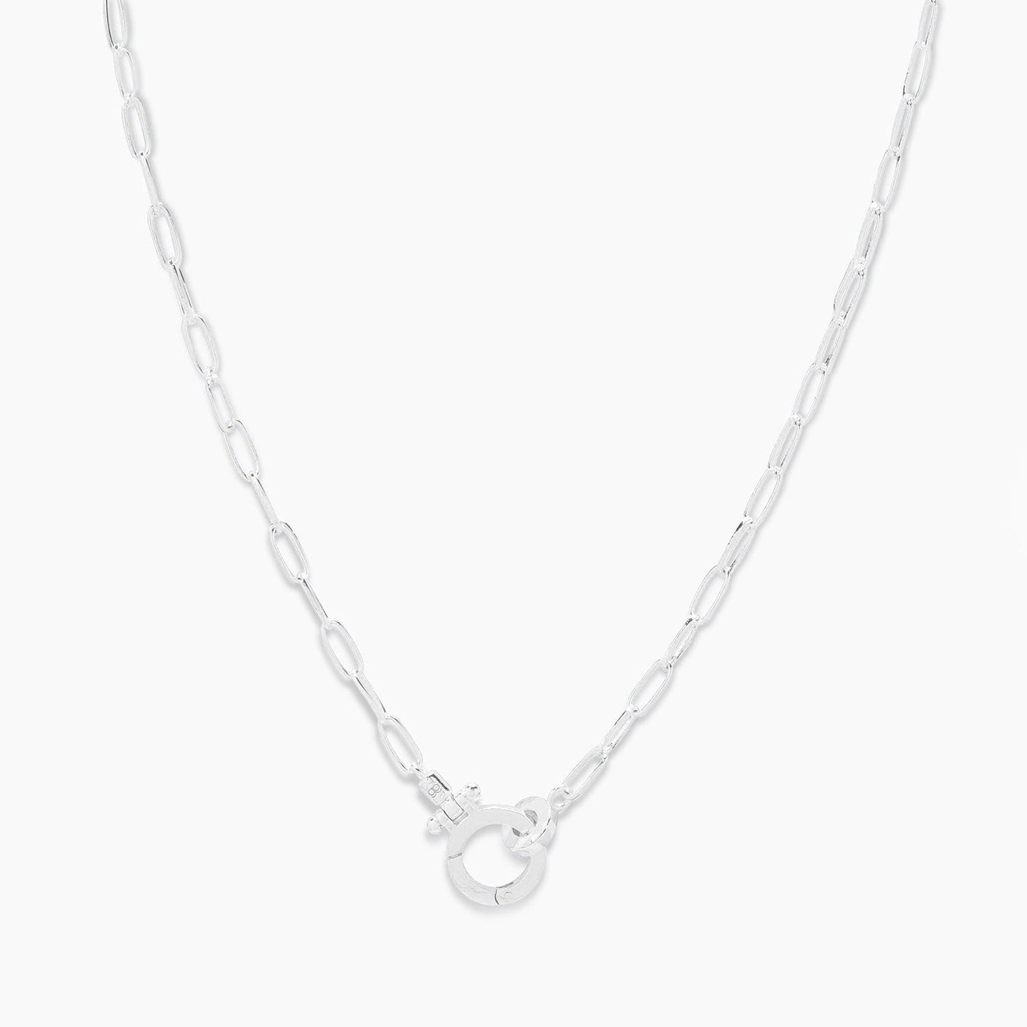 Gorjana Parker Mini Necklace-Silver