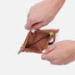 Hobo Bags "Carte” Card Case- Cashew