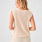 Faherty Miramar Linen Tank-Natural