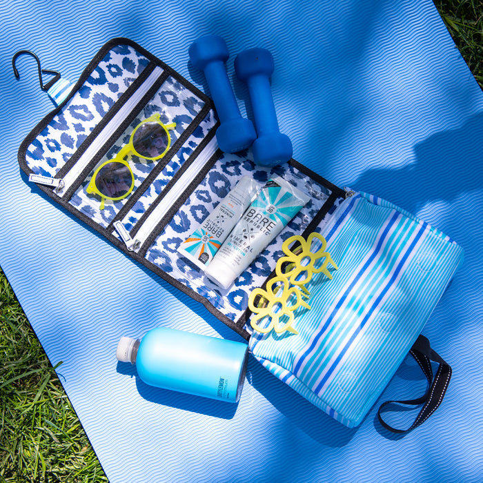 Scout Bags "Seas the Day" Beauty Burrito Hanging Toiletry Bag