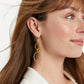 Julie Vos "Simone" 3-in-1 Earring Gold