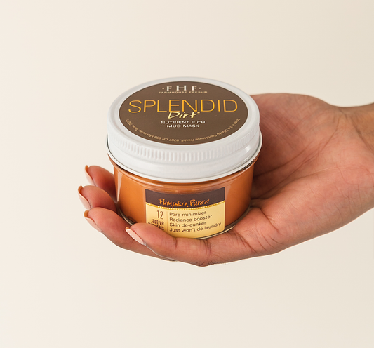 Farmhouse Fresh Splendid Dirt® Nutrient Mud Mask with Organic Pumpkin Puree