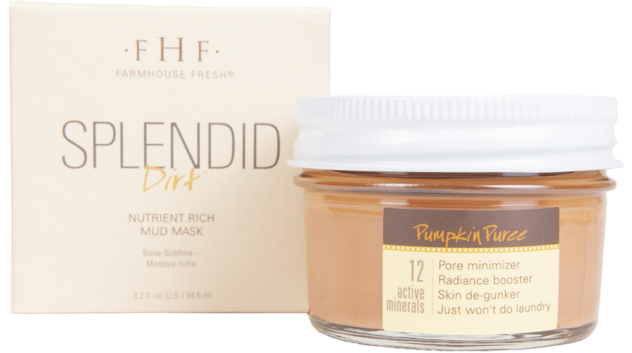 Farmhouse Fresh Splendid Dirt® Nutrient Mud Mask with Organic Pumpkin Puree