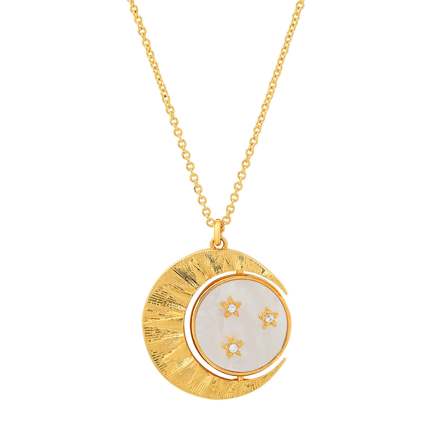 Tai Jewels "Mother Moon" Pendant Necklace