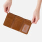 Hobo Bags "Jill" Trifold Wallet- Truffle