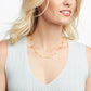 Julie Vos Valencia Delicate Station Necklace-Gold