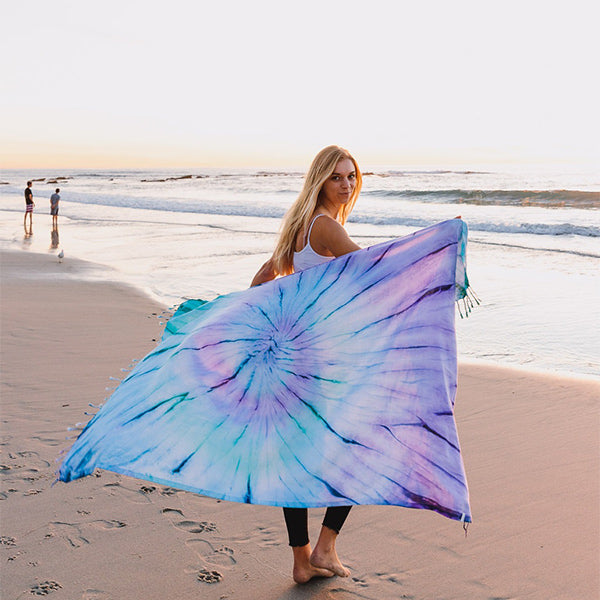 Sand Cloud "Luna" Beach Towel-Tie Dye