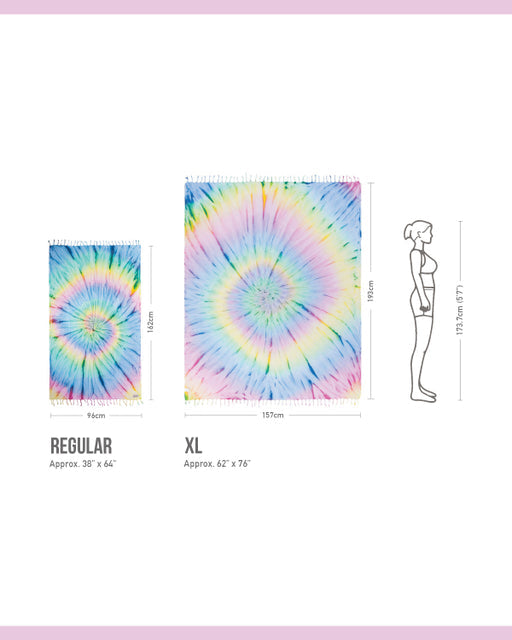 Xl towel best sale size