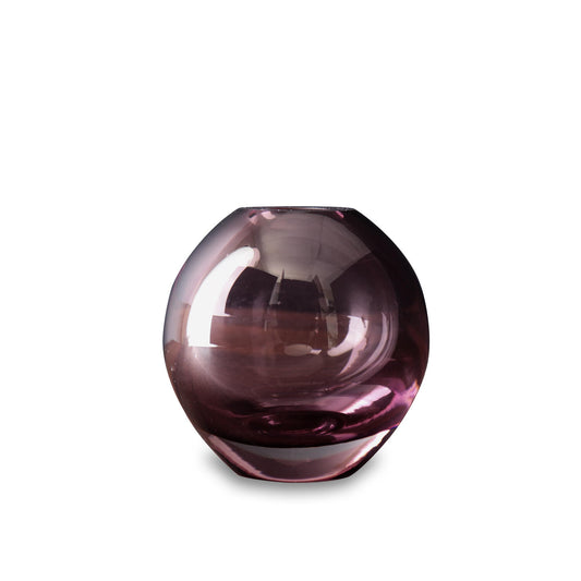 Beatriz Ball Round Bud Vase - Amethyst