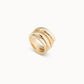 Uno de 50 "Maratua Island" Ring-Gold