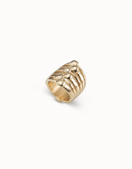 Uno de 50 "Matching" Ring-Gold