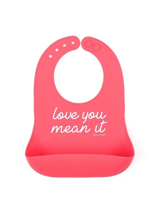 Bella Tunno "Love You Mean It" Wonder Bib